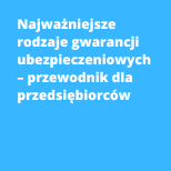 Najważniejsze rodzaje gwarancji ubezpieczeniowych – przewodnik dla przedsiębiorców