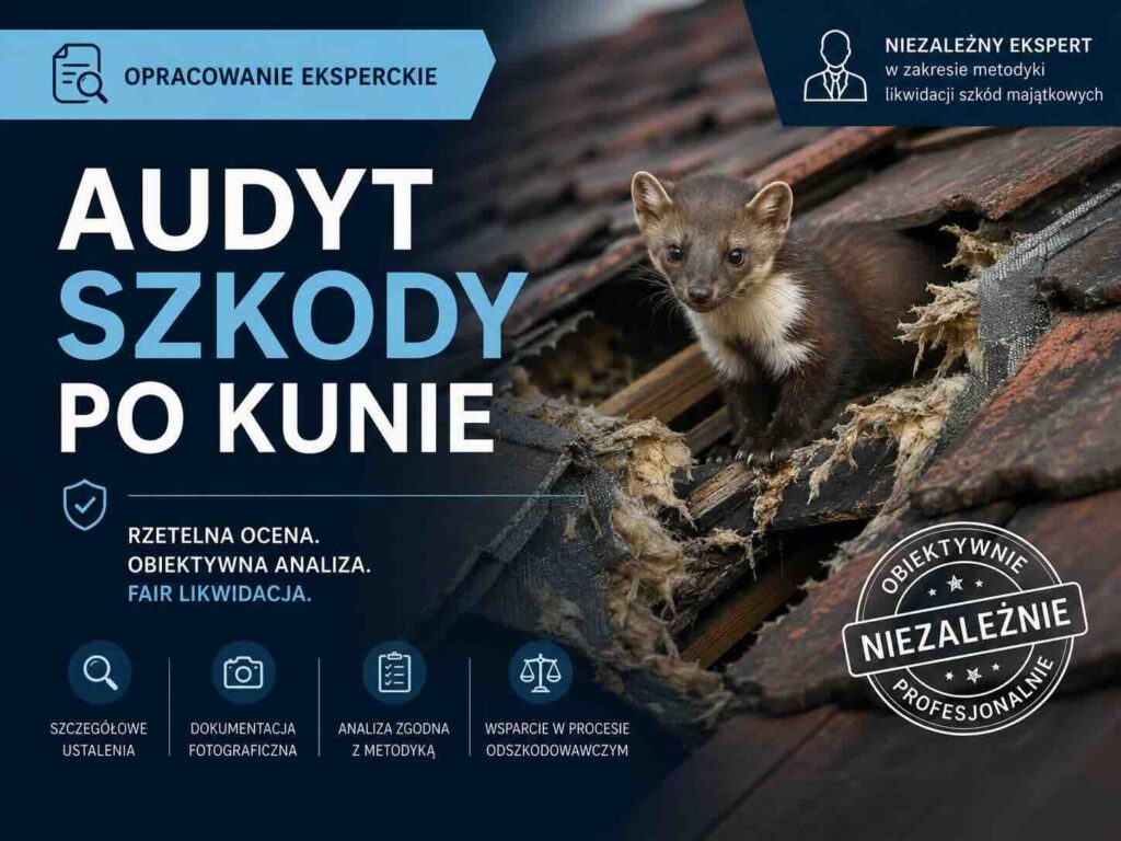 Audyt szkody po kunie